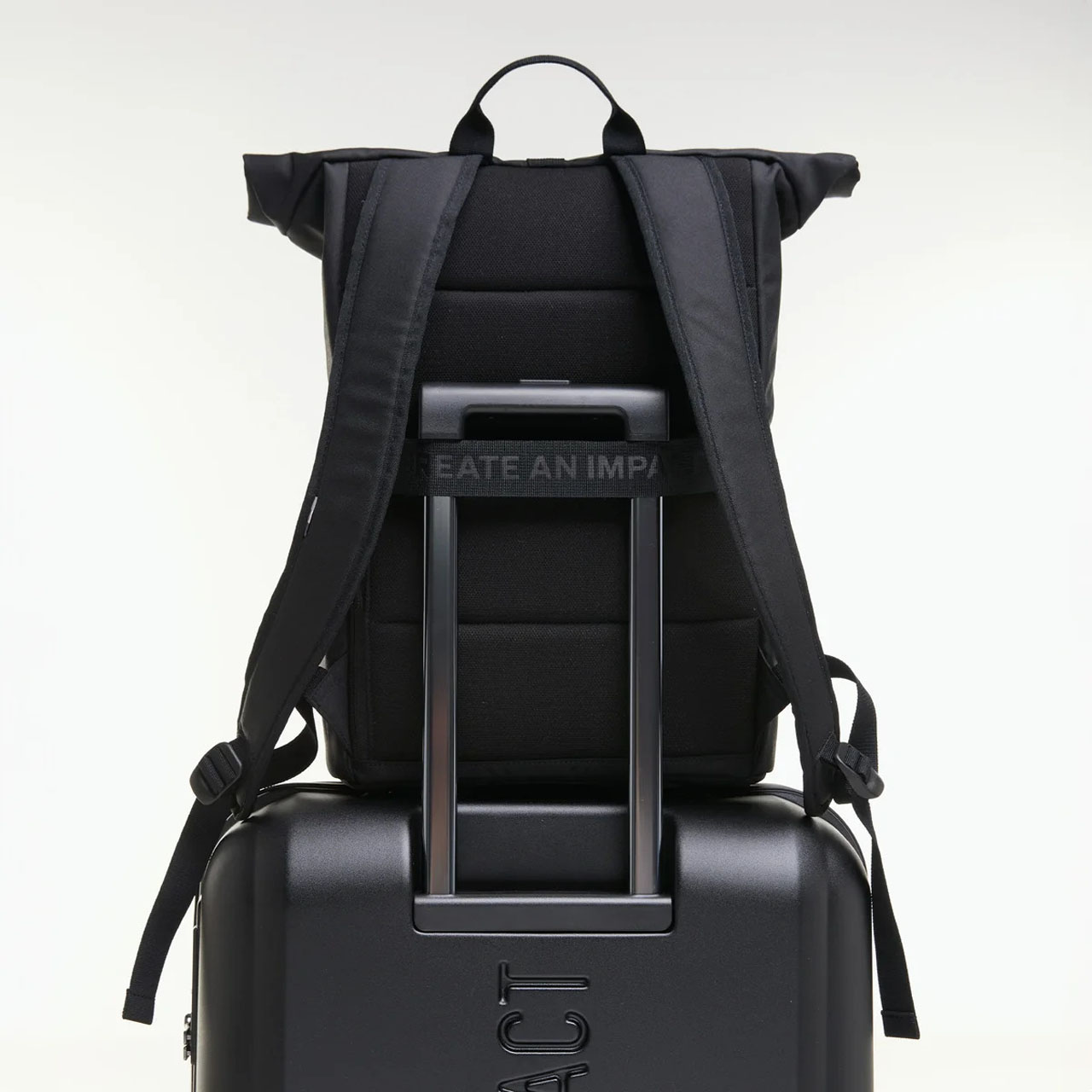 GOT BAG Rolltop easy black mono