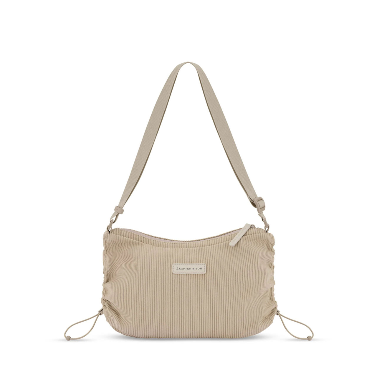 Kapten & Son Handtasche Skara small cord dusty sand