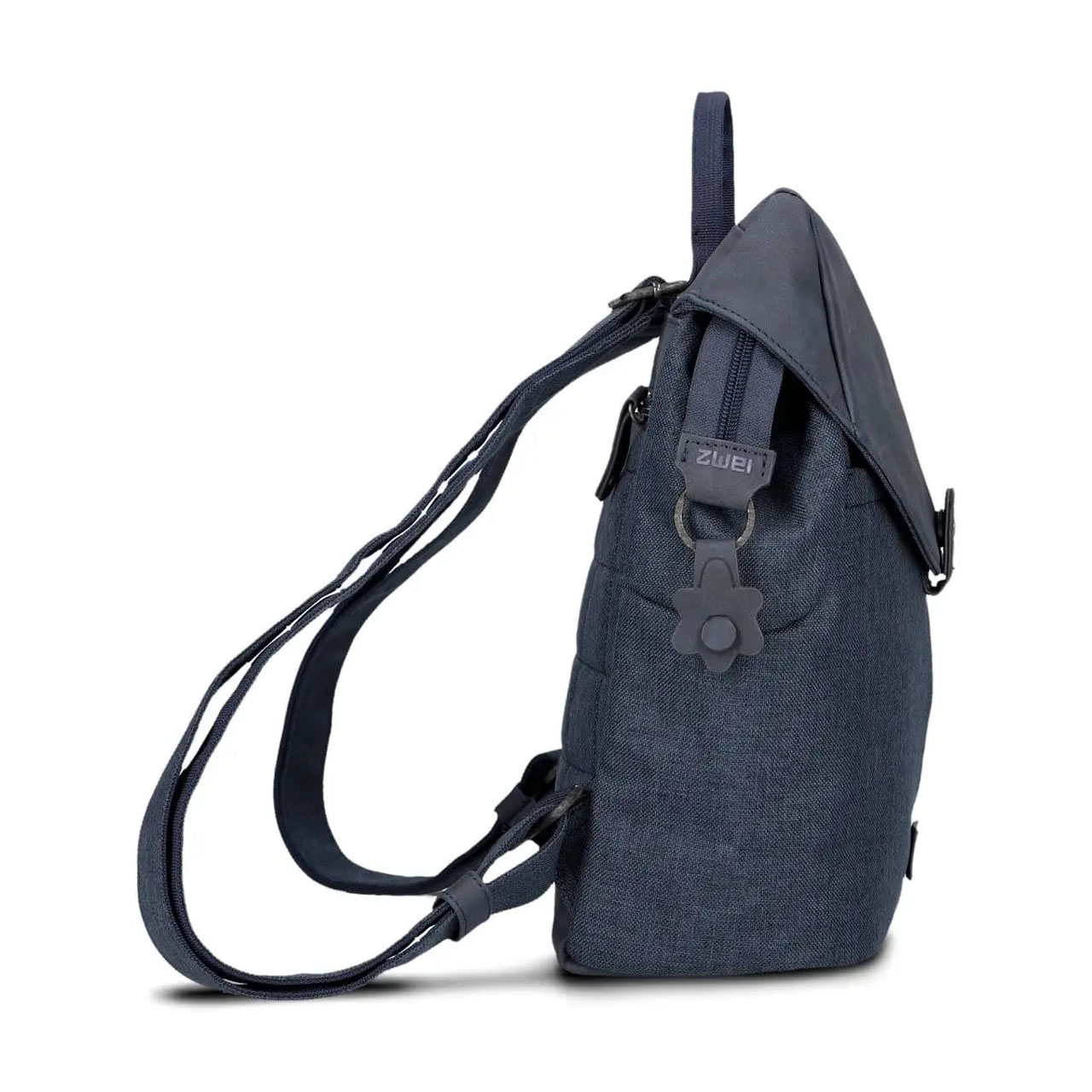 ZWEI Rucksack Olli OR8 navy Seite links
