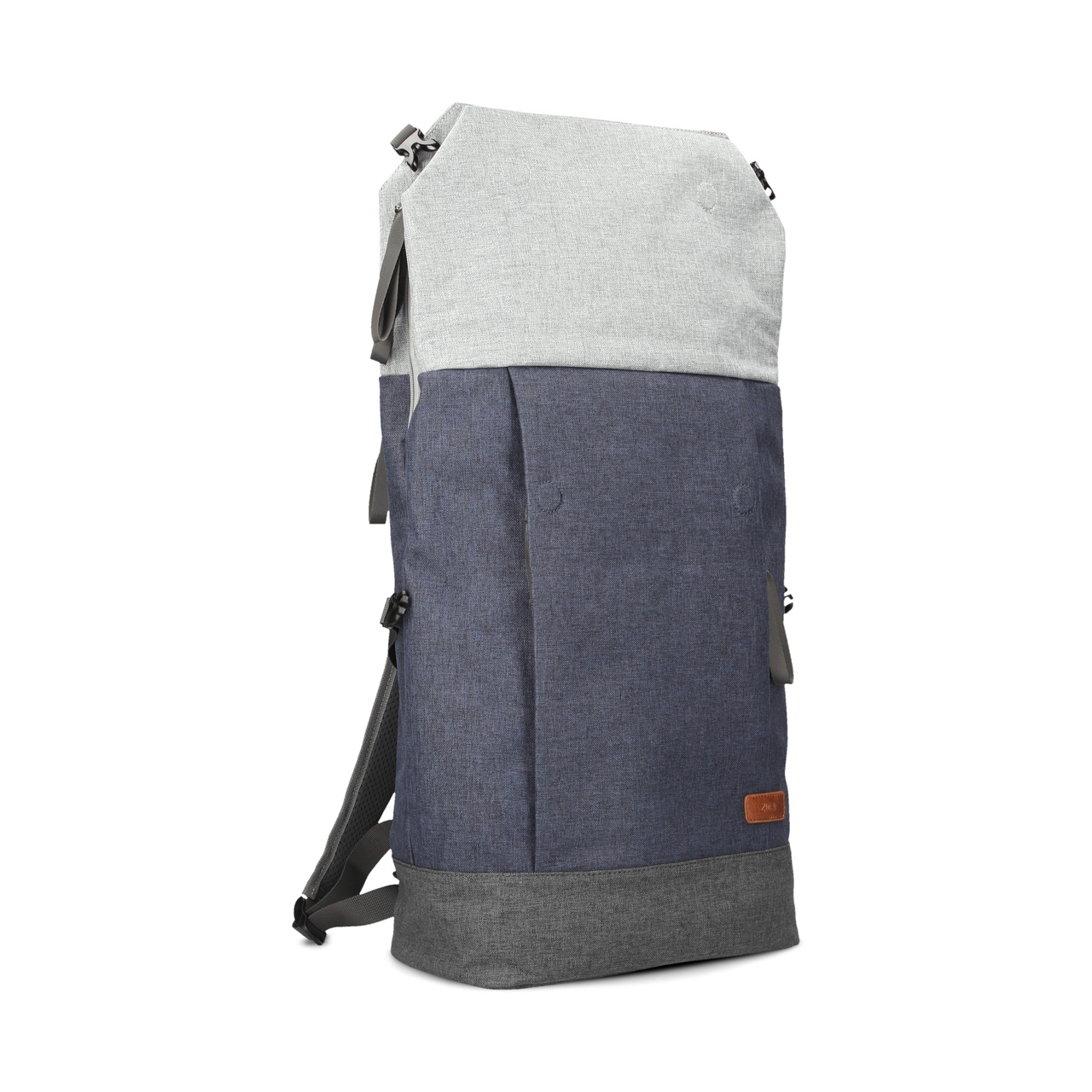 ZWEI Rucksack Benno BE350 blau offen