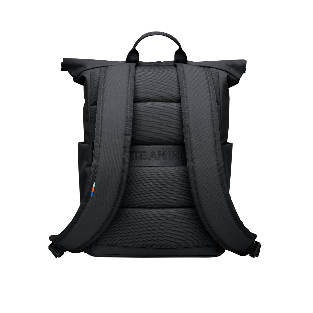 GOT BAG Rolltop easy small black back