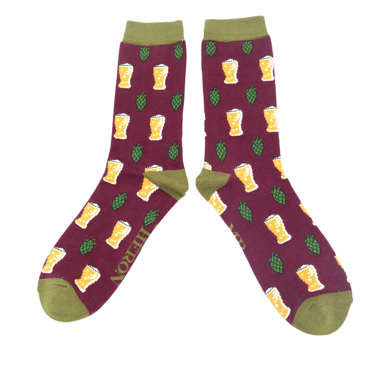 Mr. Heron Socken Bier & Hopfen