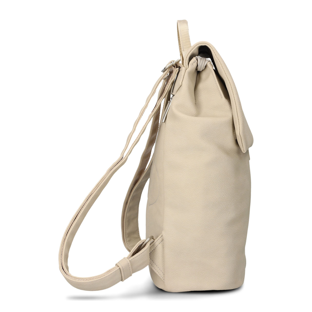 ZWEI Rucksack Mademoiselle MR13 nubuk linen Seite links