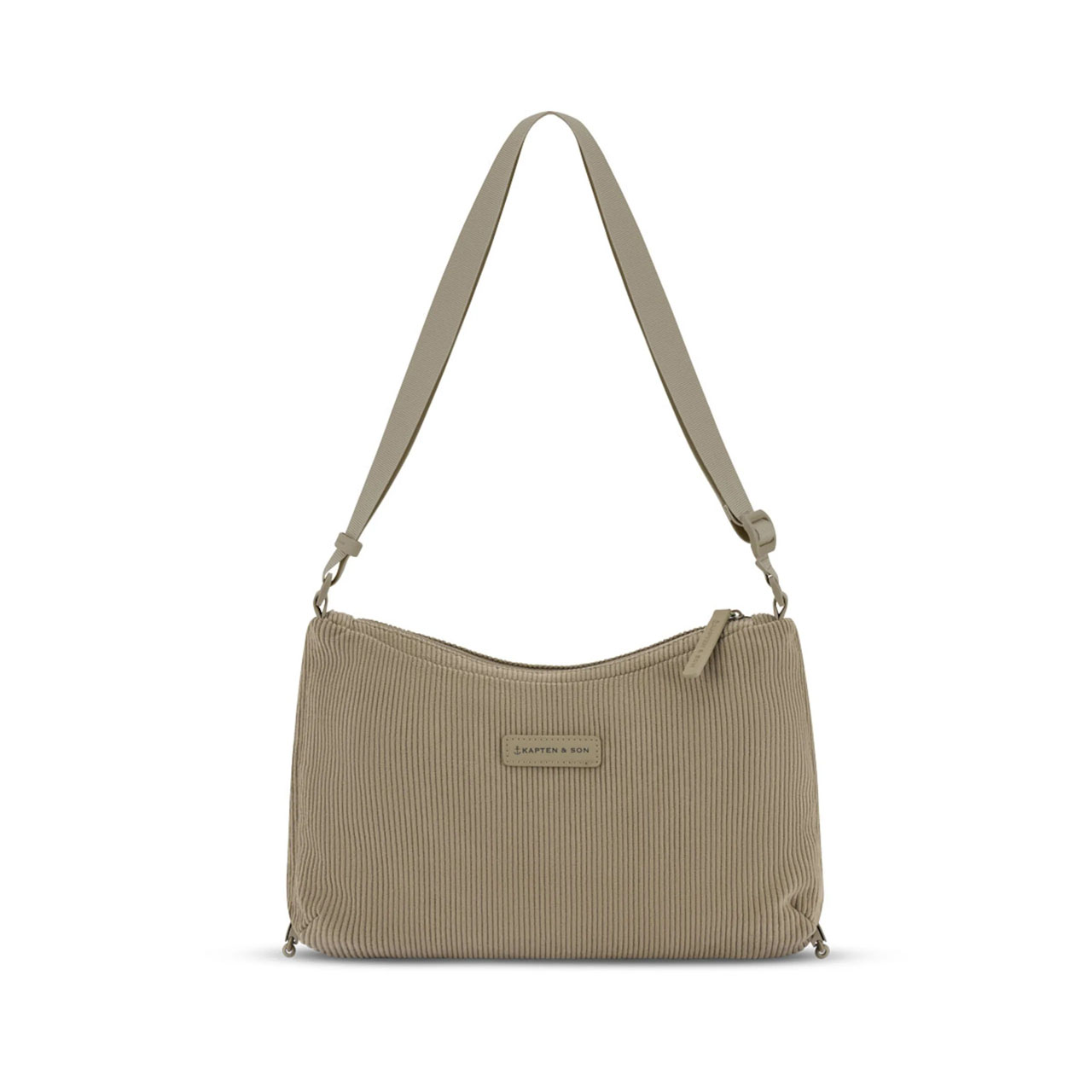 Kapten & Son Handtasche Skara small cord dusty khaki