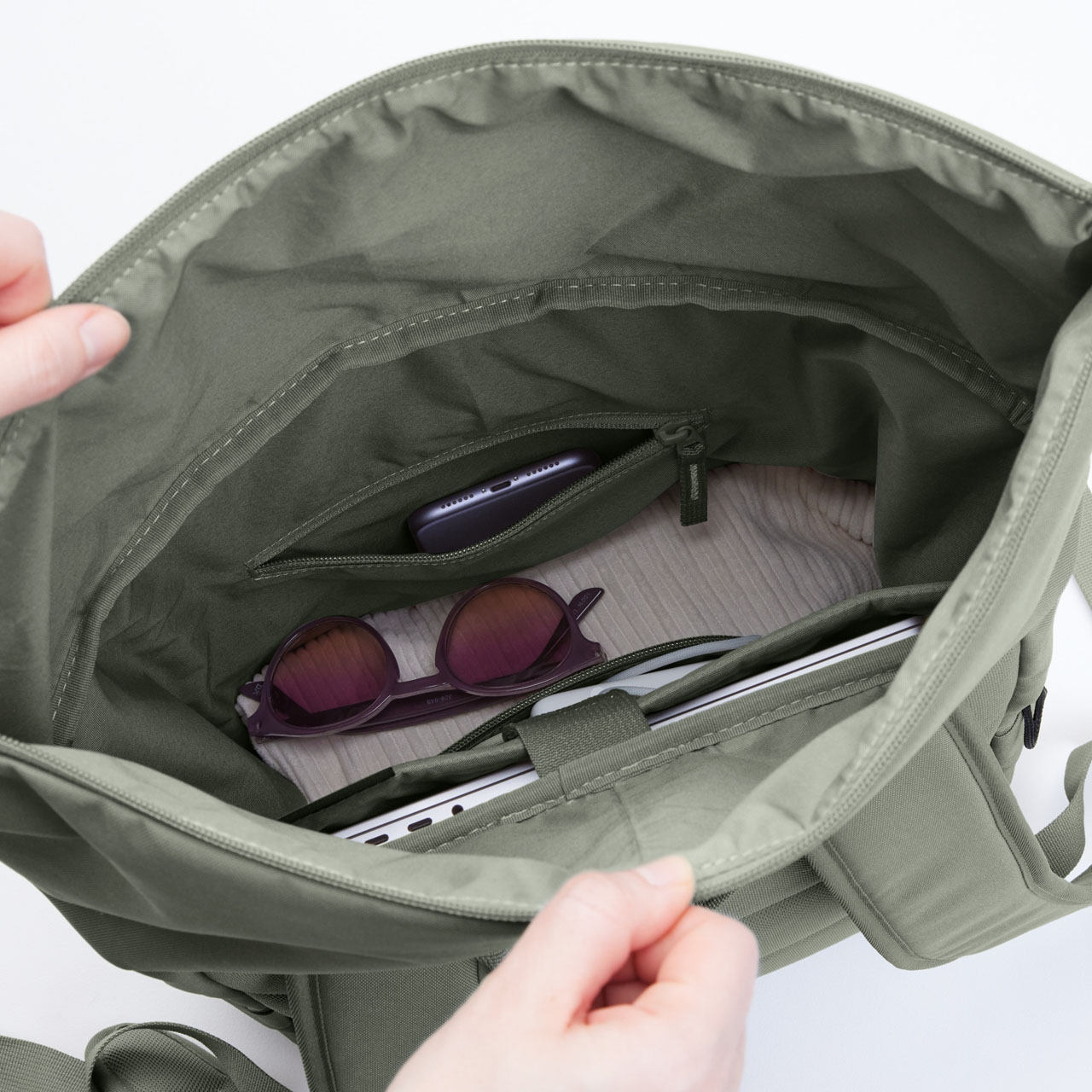GOT BAG Rolltop easy bass oben offen
