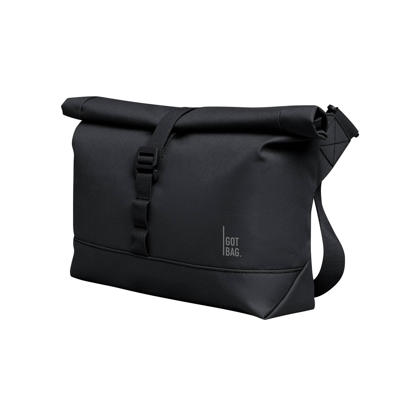 GOT BAG Messenger Bag black mono schraeg