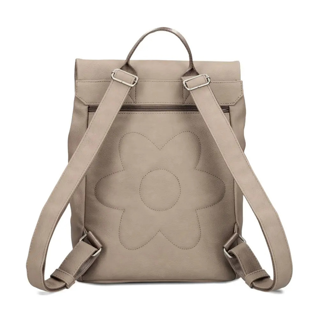 ZWEI Rucksack Mademoiselle MR13 nubuk cappuccino back