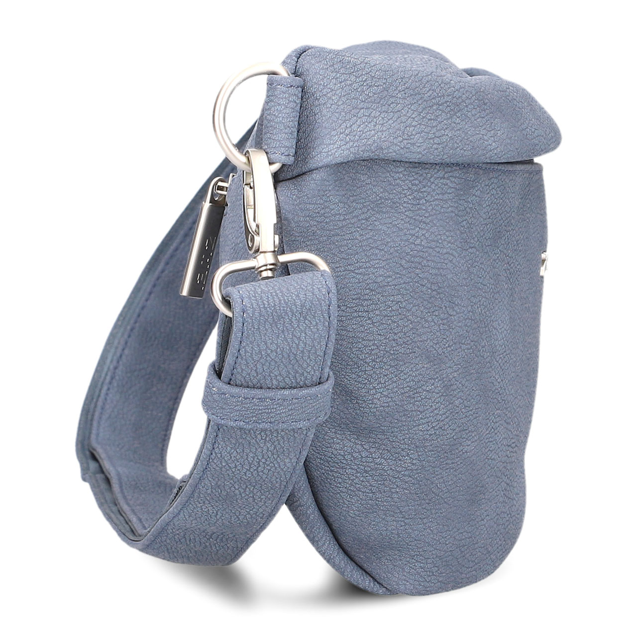 ZWEI Tasche Mademoiselle MH80 nubuk sky Seite links