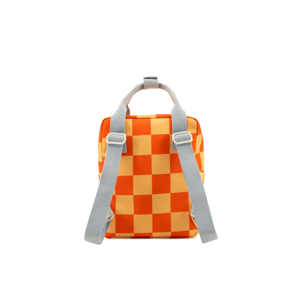 Sticky Lemon Kinder-Rucksack karo rot back