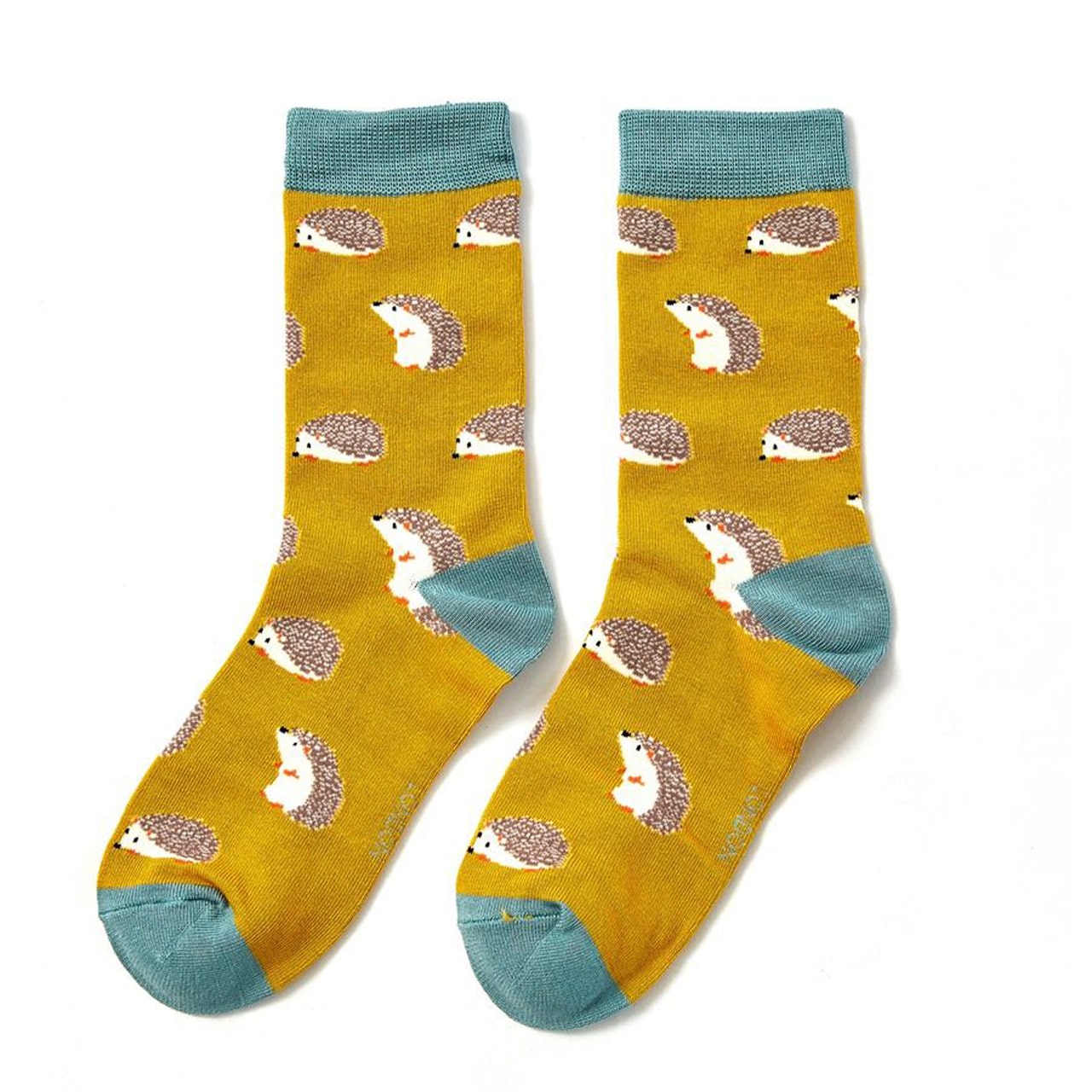 Miss Sparrow Socken Igel 3er Set gelb