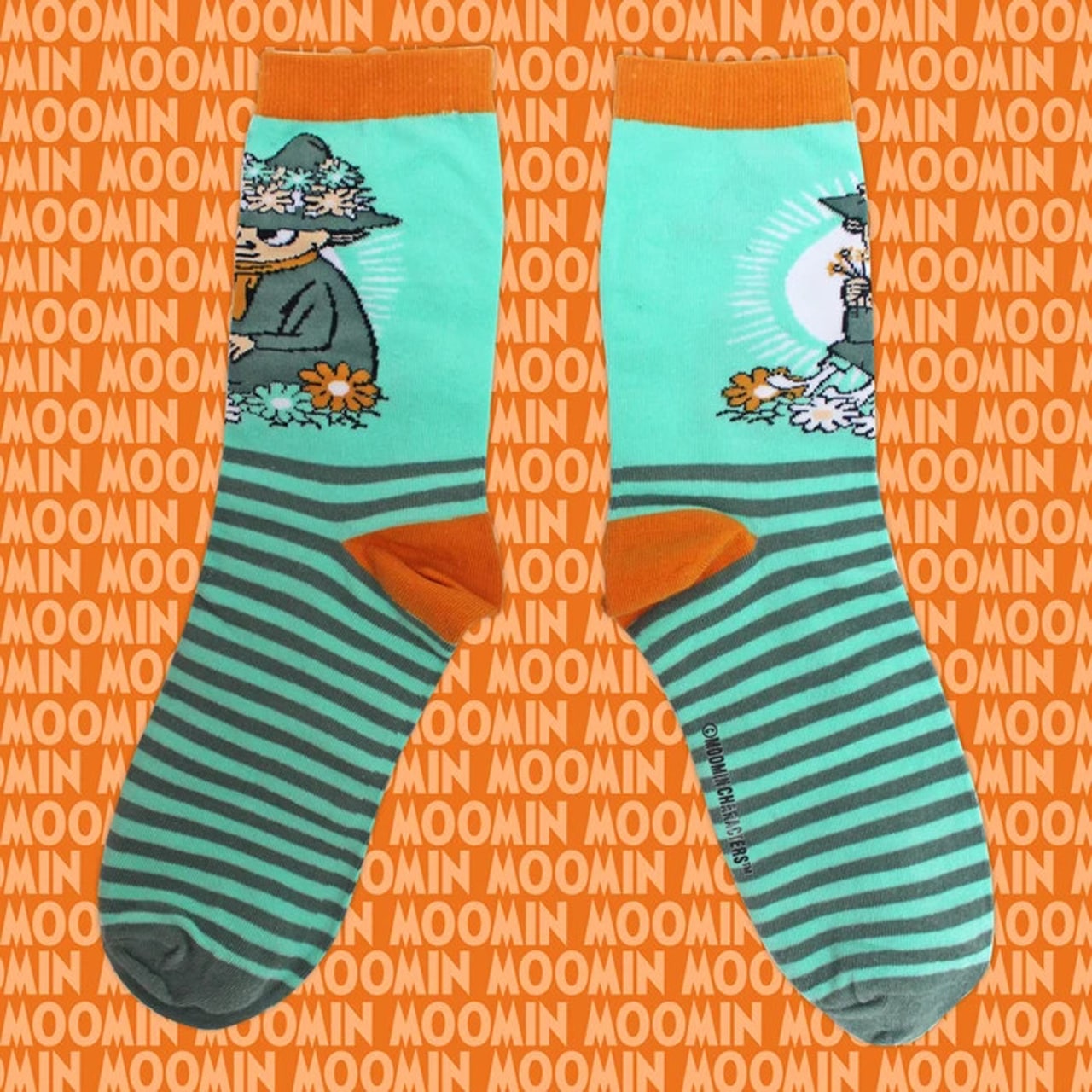 Mumins Socken Mumrick orange