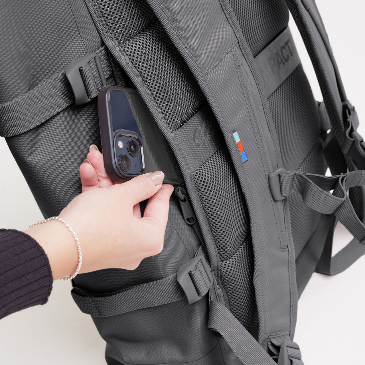 GOT BAG Rolltop 2.0 shark Geheimfach