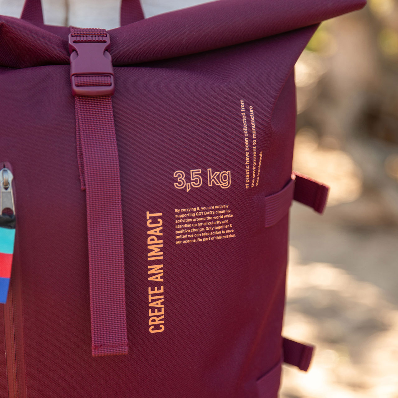 GOT BAG Rolltop anemone Detail 1