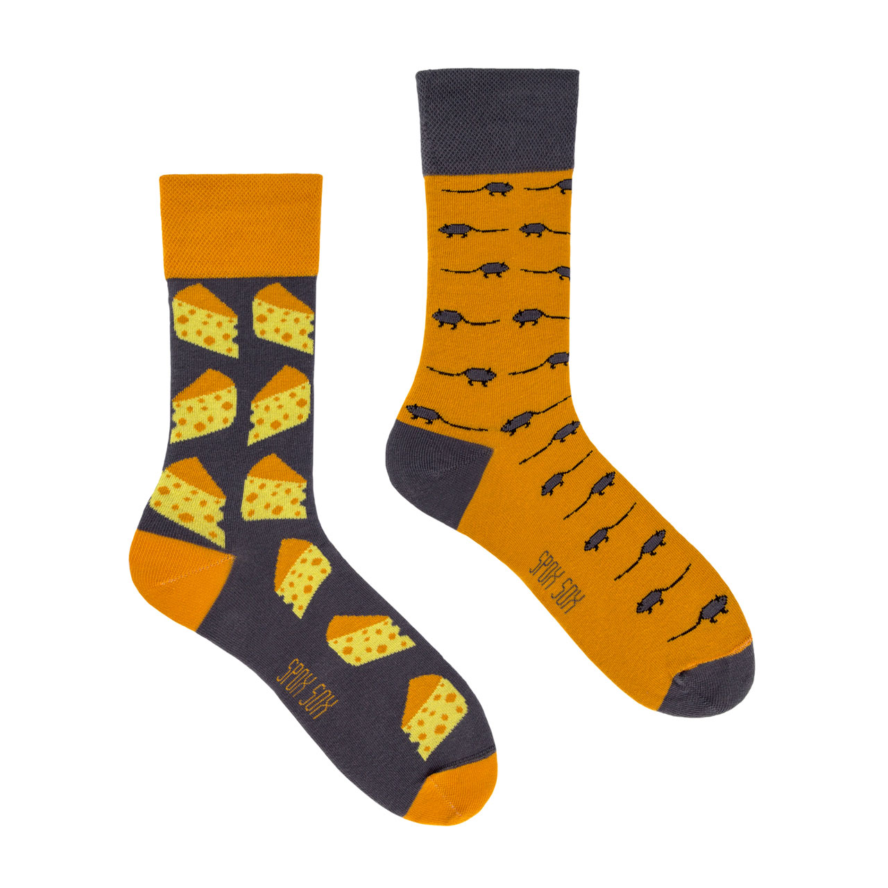 Spox Sox Socken Käse + Mäuse