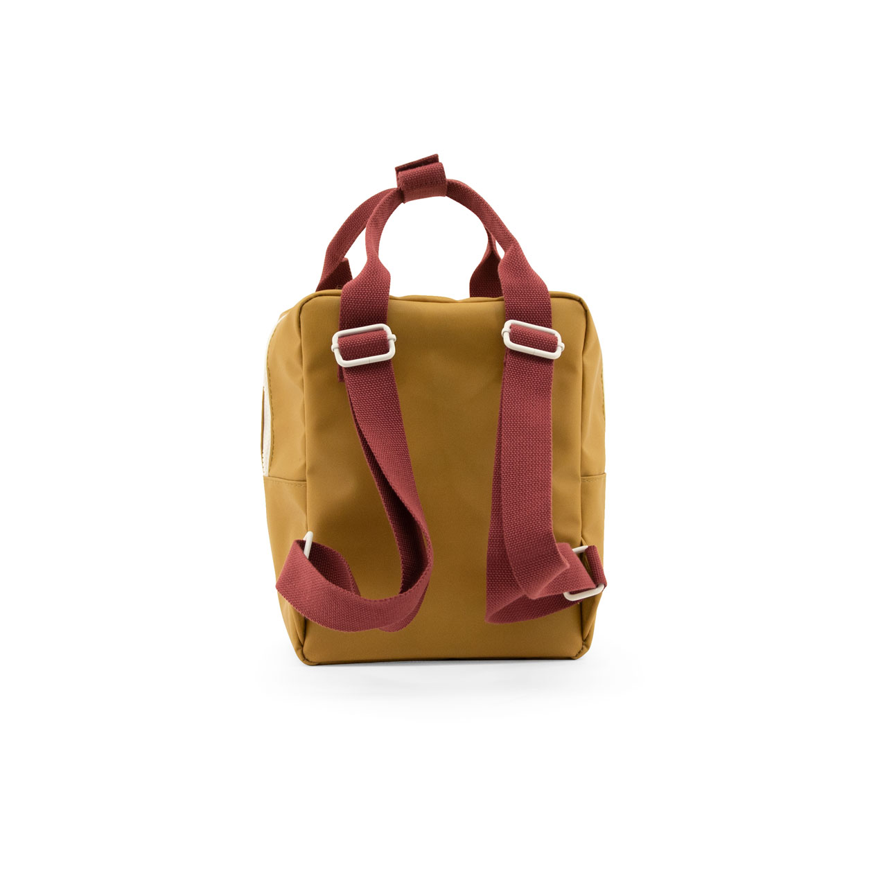 Sticky Lemon Kinder-Rucksack inventor green back