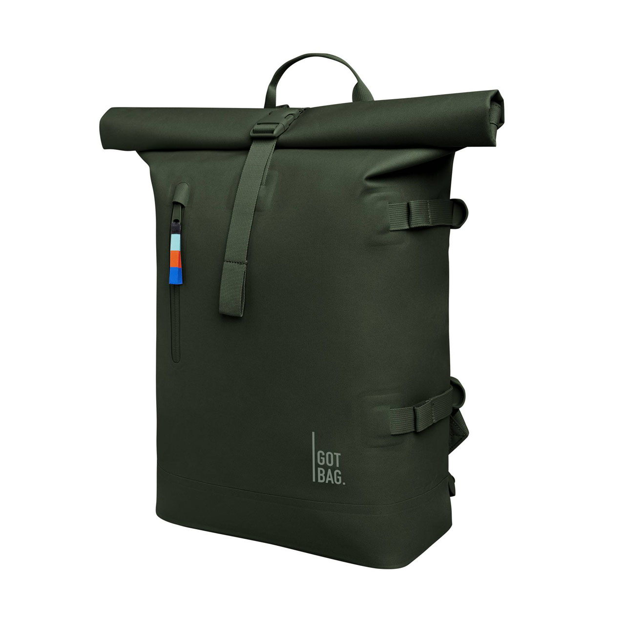GOT BAG Rolltop 2.0 algae schraeg