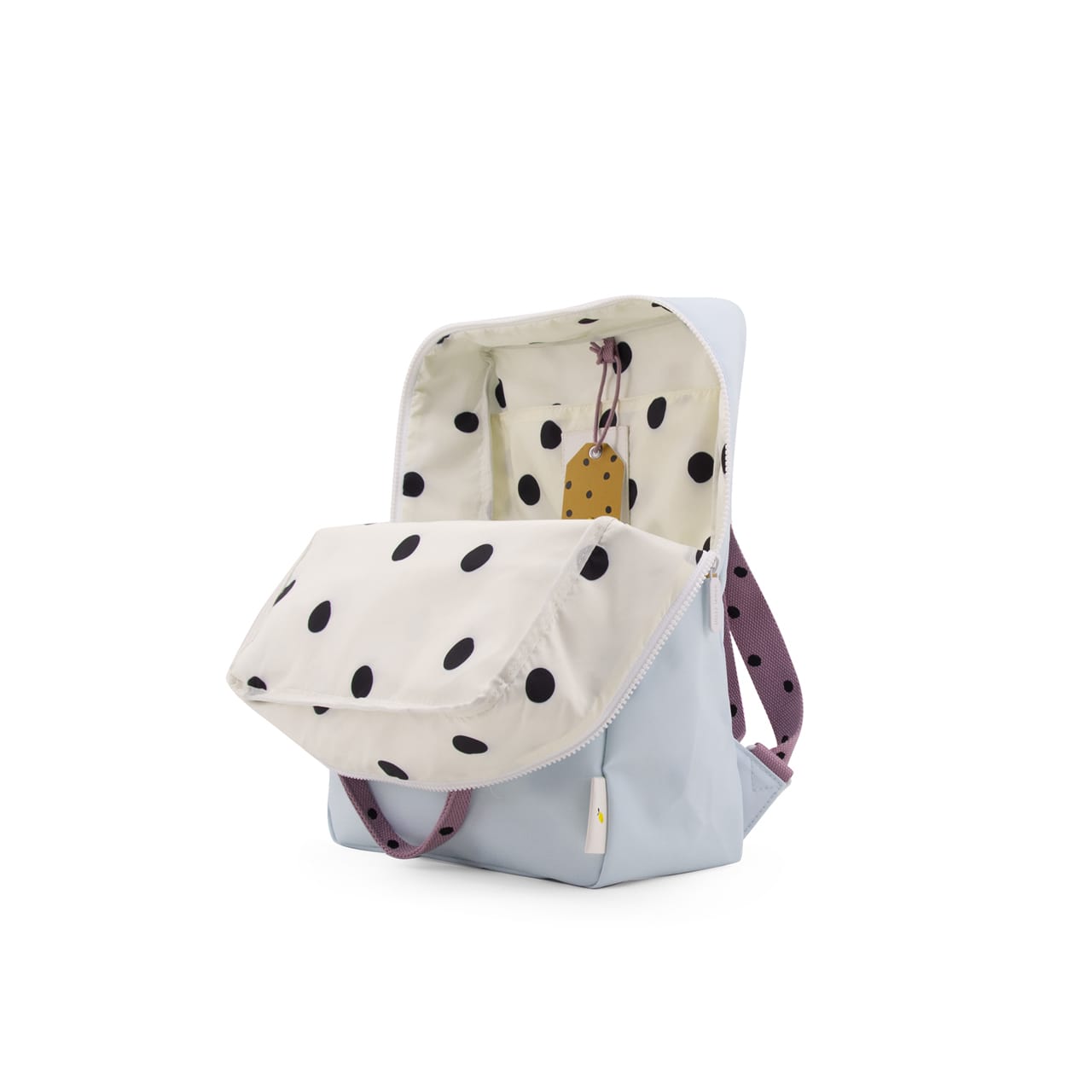 Sticky Lemon Rucksack freckles blau offen