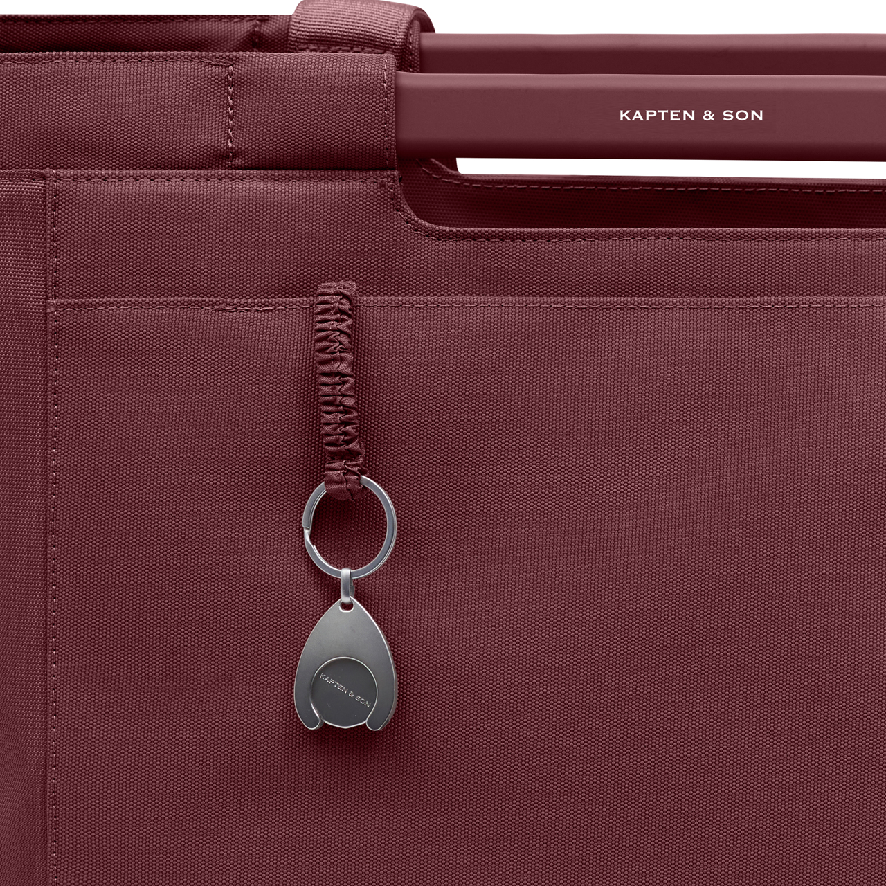 Kapten & Son Shopper Vaasa burgundy