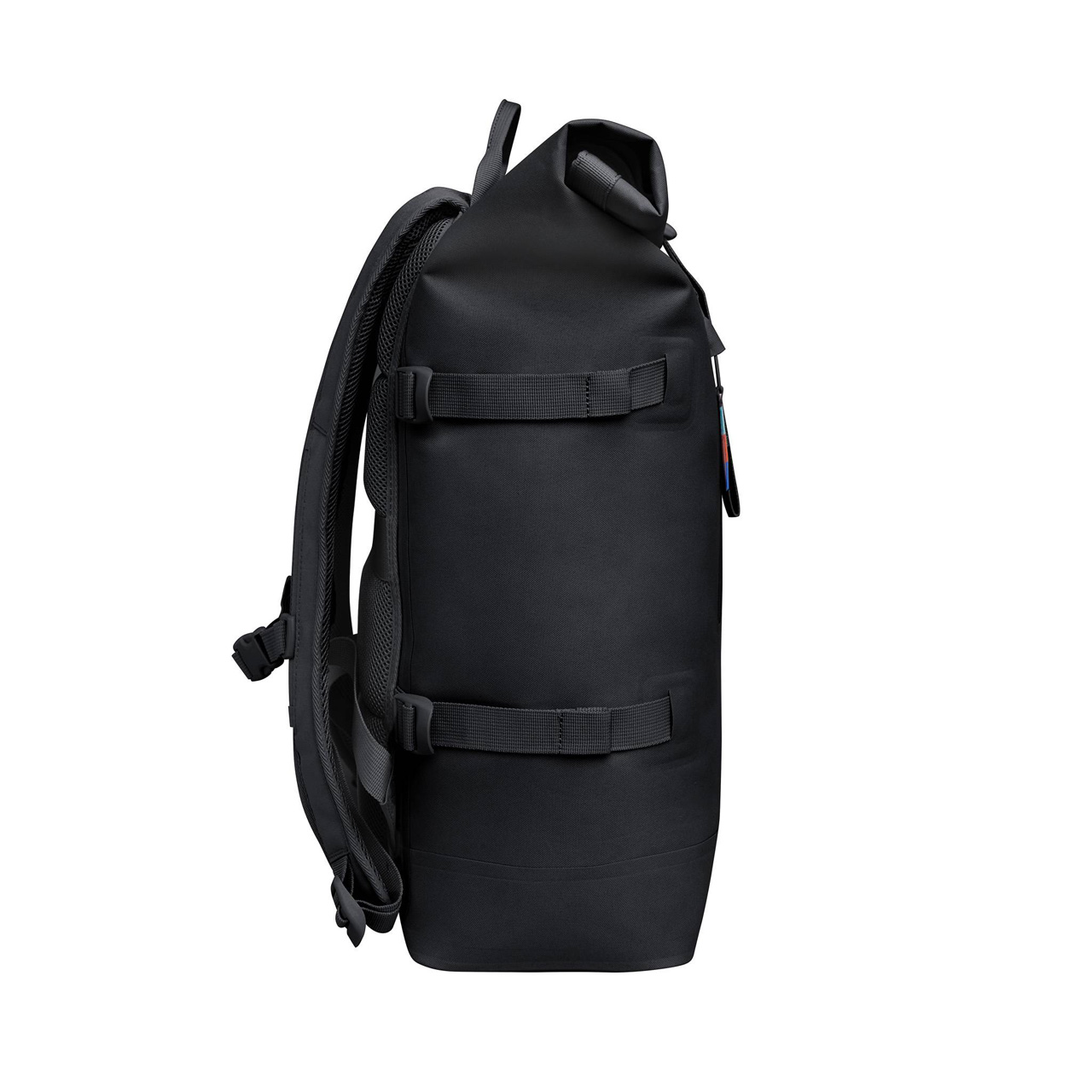 GOT BAG Rolltop 2.0 schwarz Seite Links