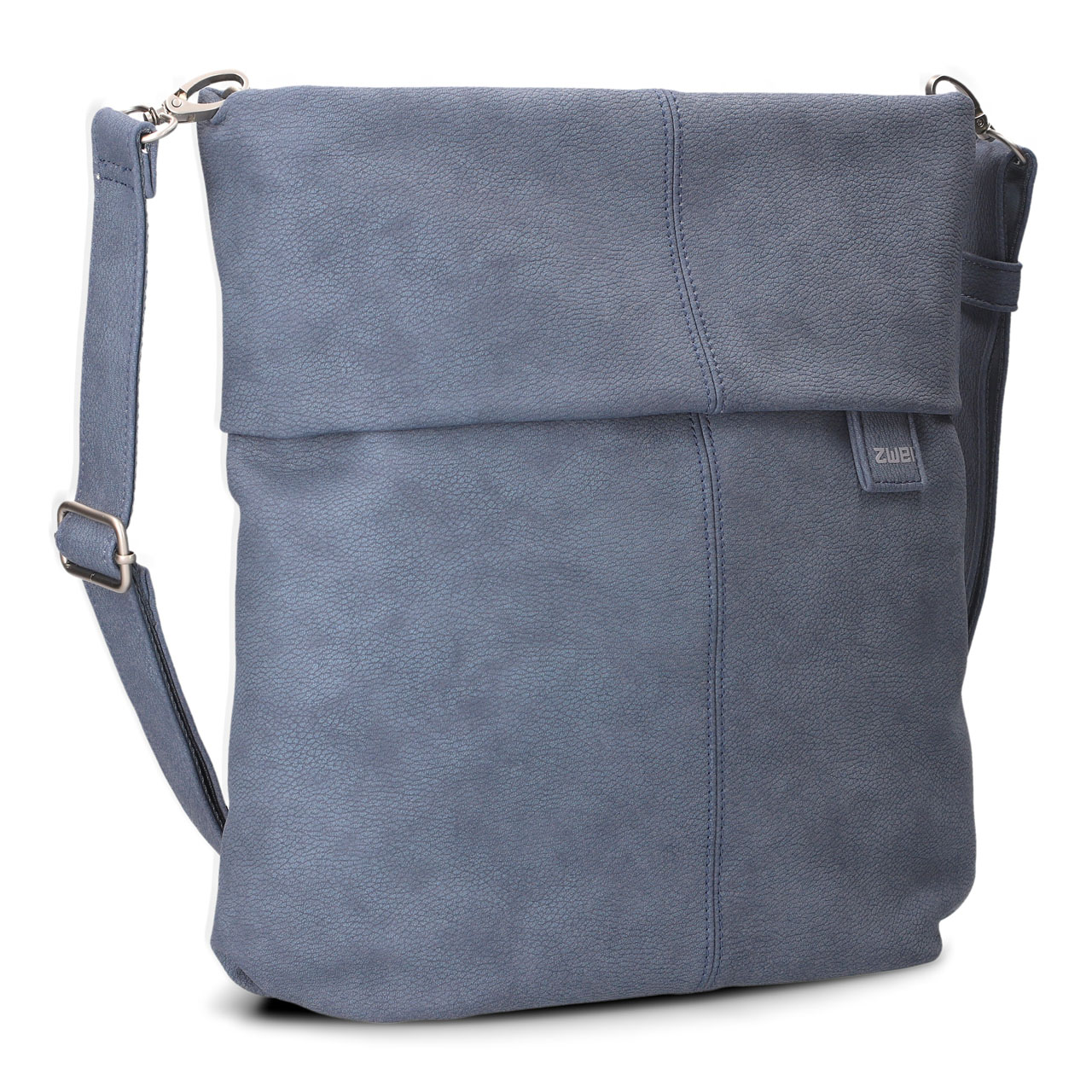 ZWEI Tasche Mademoiselle M12 nubuk sky schraeg