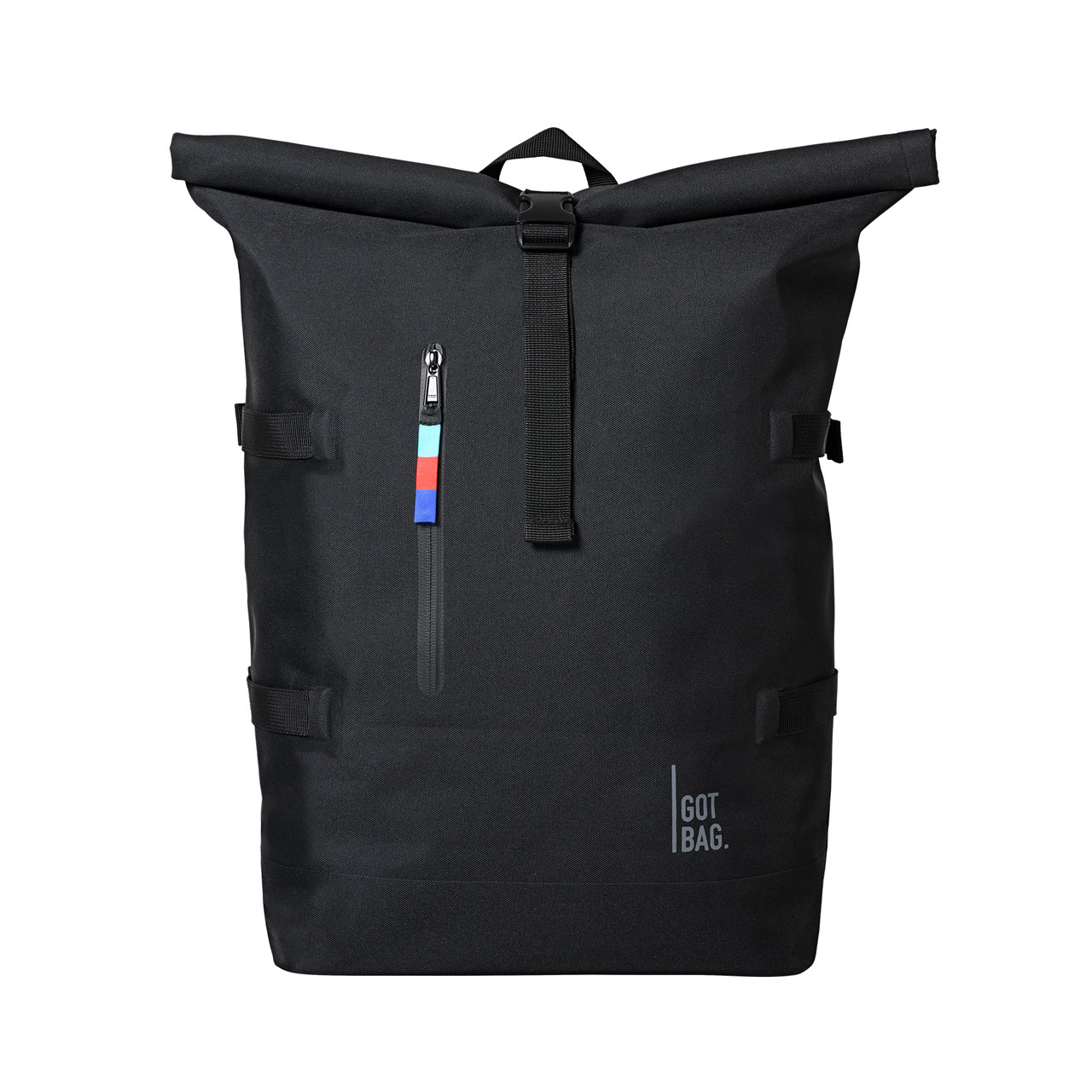 GOT BAG Rolltop schwarz front