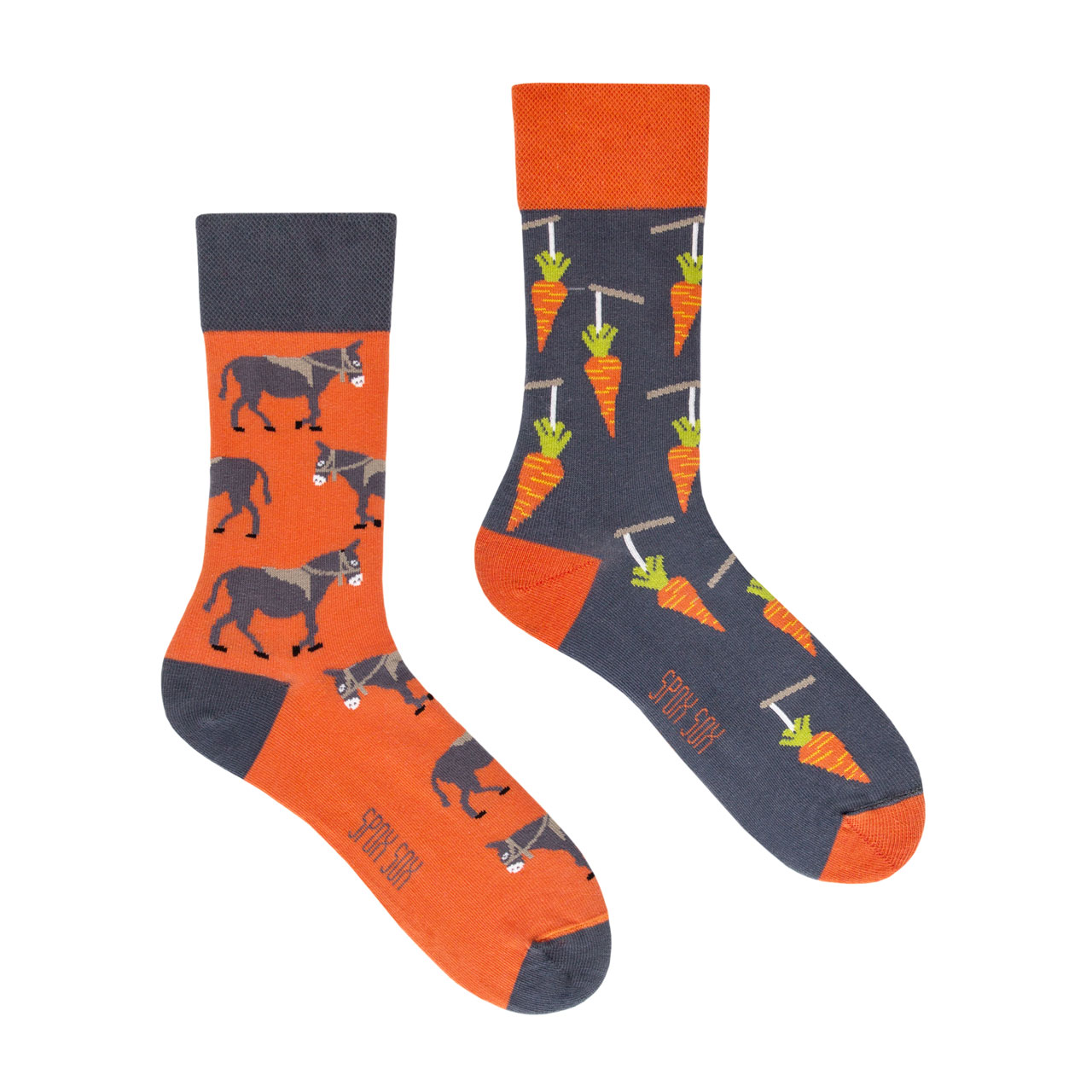 Spox Sox Socken Esel + Karotten