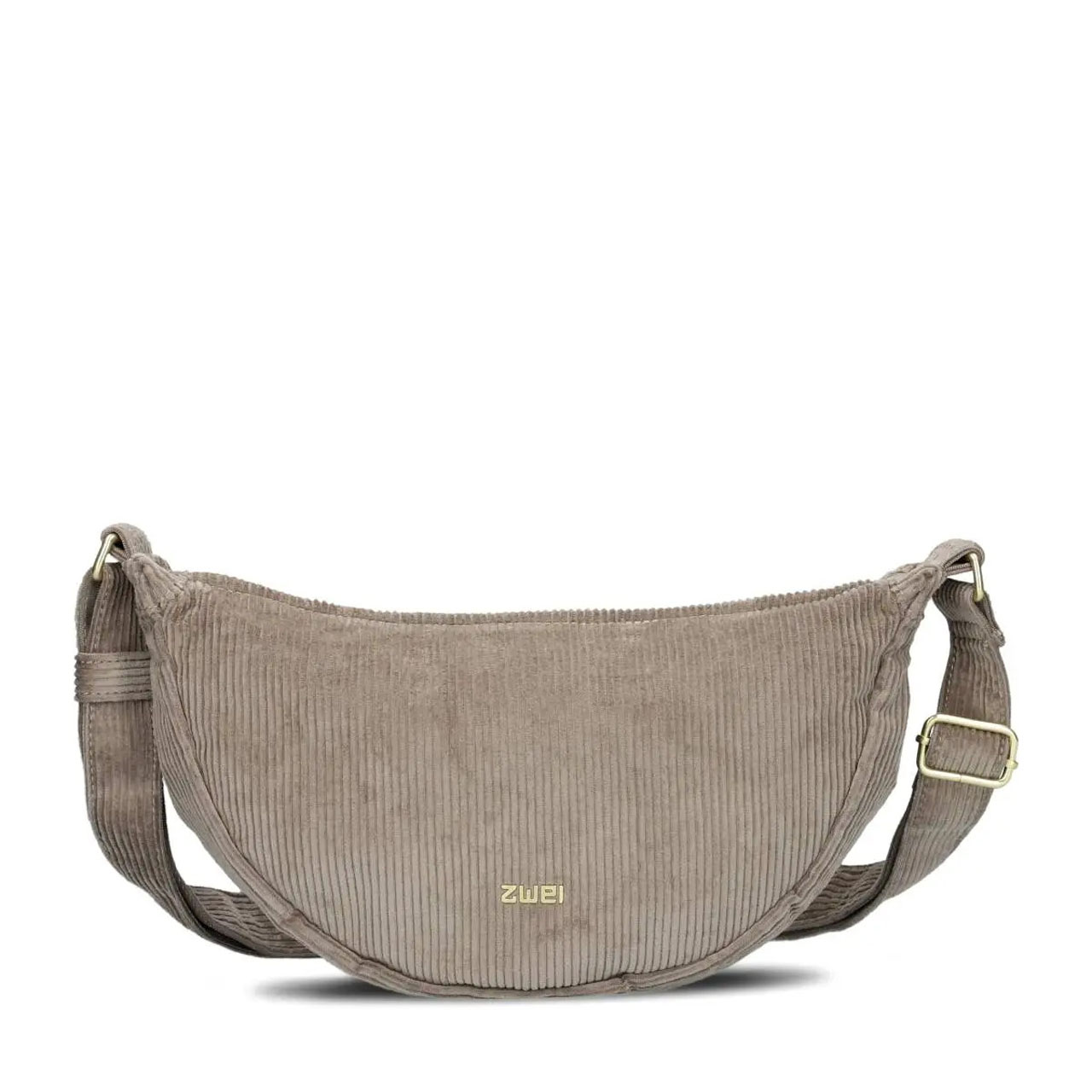 ZWEI Tasche Mademoiselle M50 cord mocca front