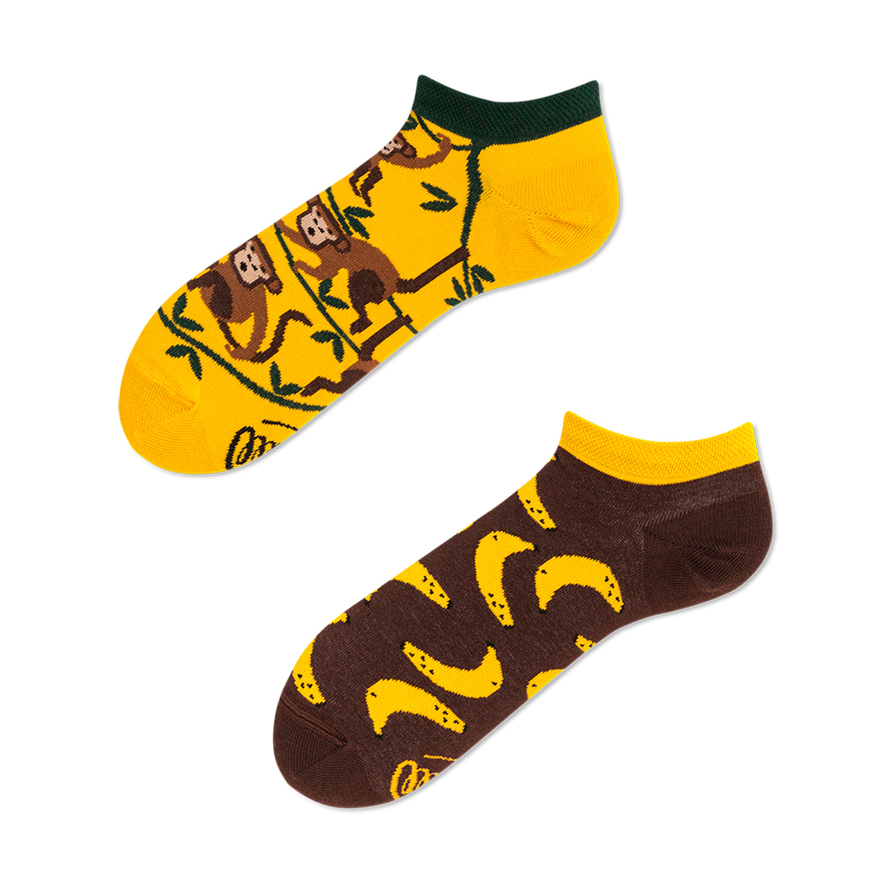 Many Mornings Socken Monkey Business low