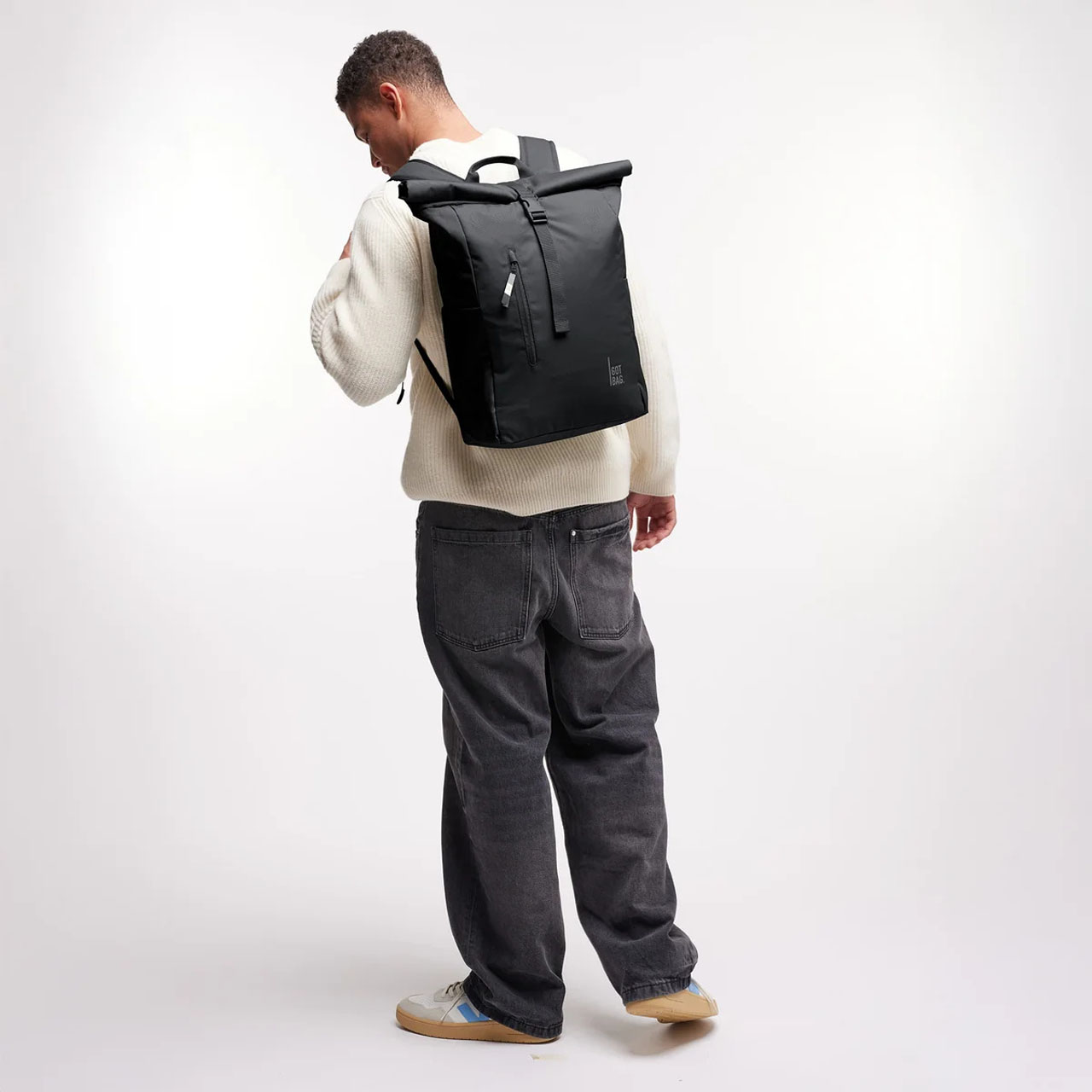 GOT BAG Rolltop easy black mono