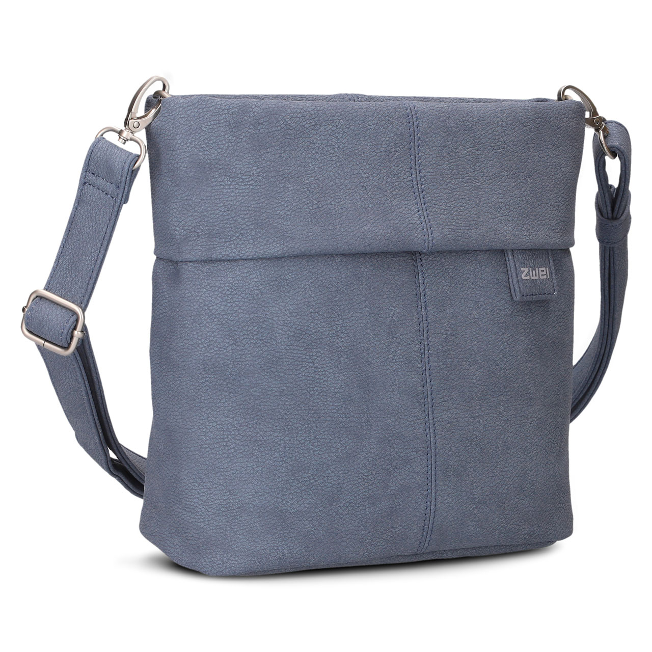 ZWEI Tasche Mademoiselle M8 nubuk sky schraeg