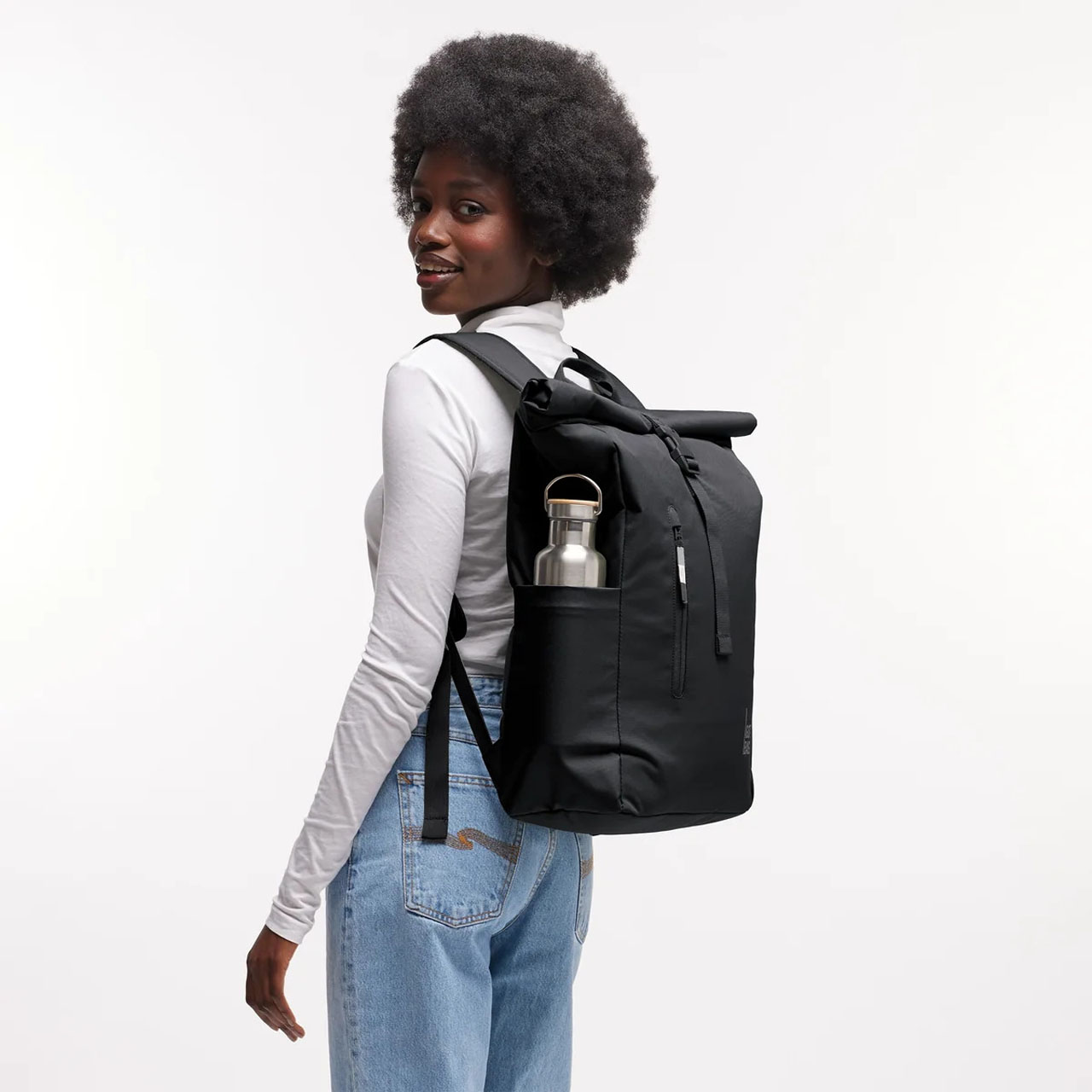 GOT BAG Rolltop easy black mono