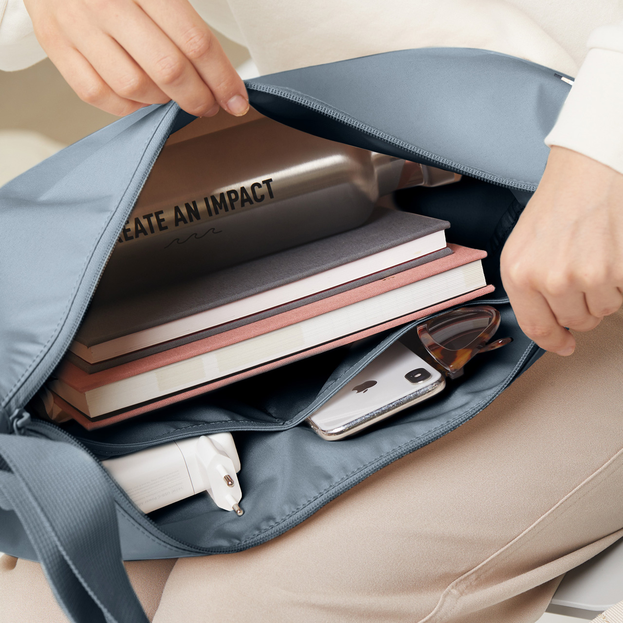 GOT BAG Moon Bag large marlin mono offen