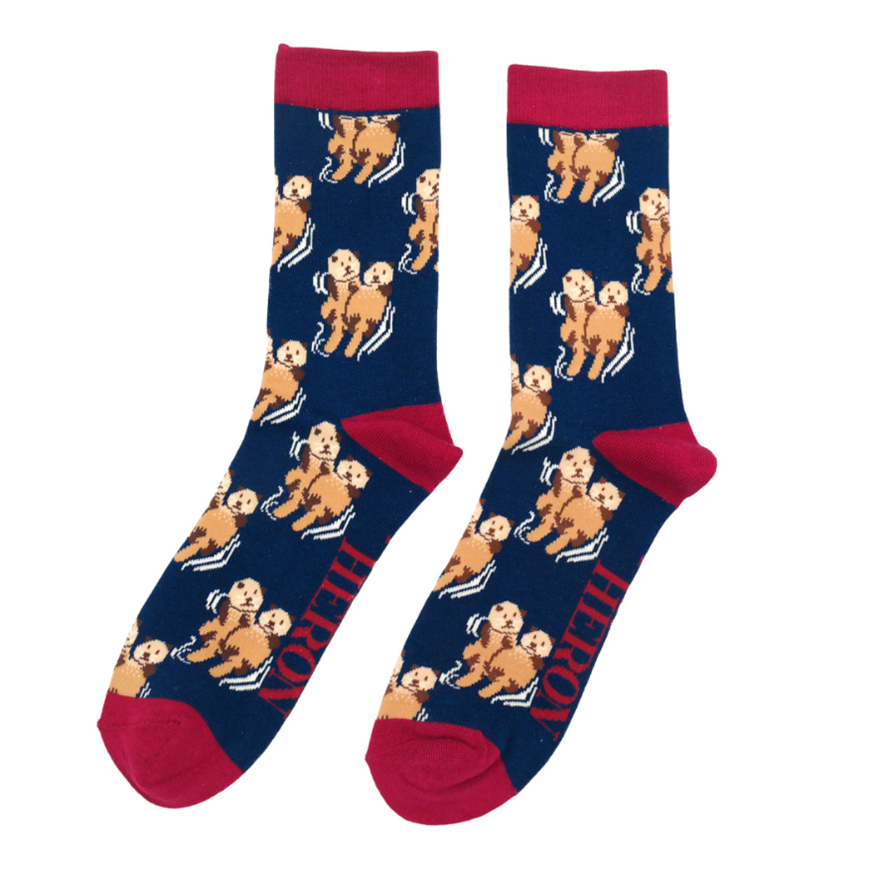 Mr. Heron Socken Otterliebe