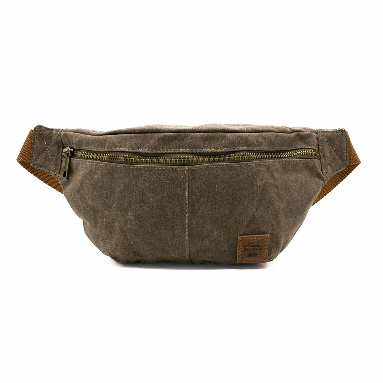 Alaskan Maker Bauchtasche Sling khaki front