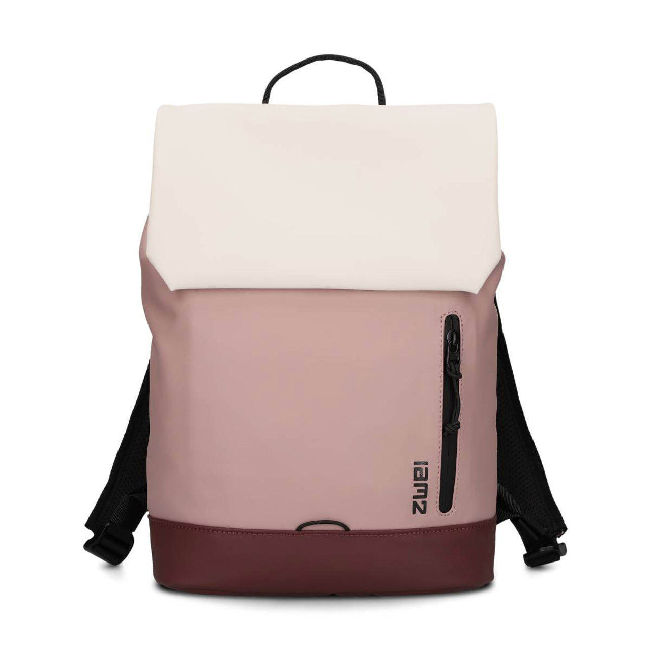 ZWEI Rucksack Cargo CAR130 weiss bordeaux front