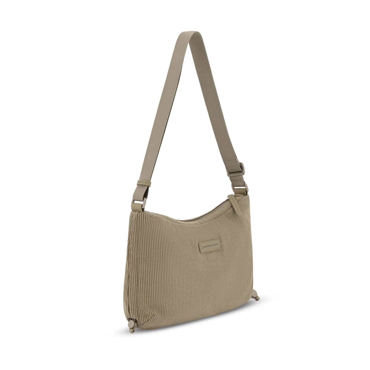 Kapten & Son Handtasche Skara small cord dusty khaki
