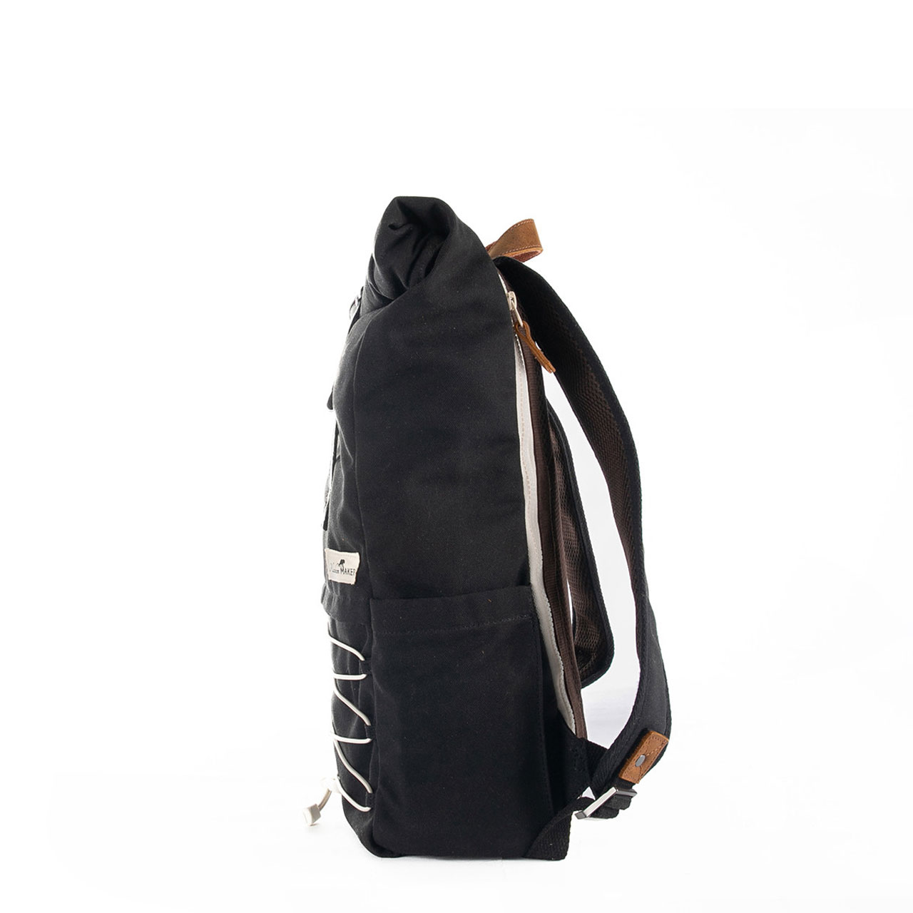 Alaskan Maker Rucksack Kenai schwarz Seite