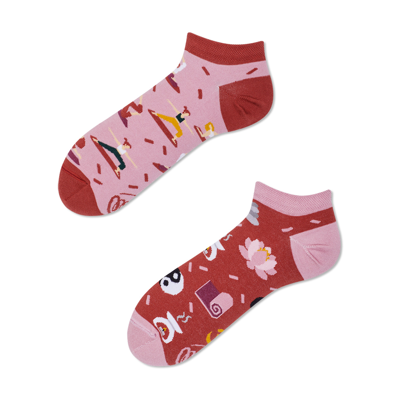 Many Mornings Socken Namasté low