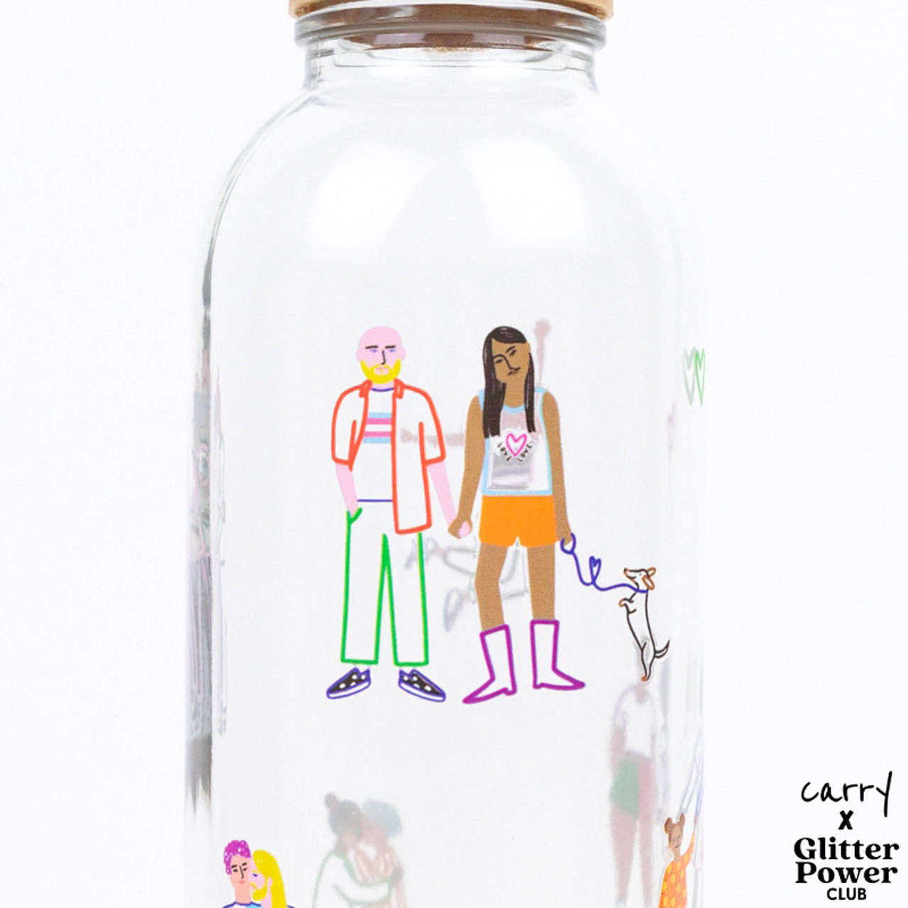 CARRY Flasche Love Is Love 0,7l oben