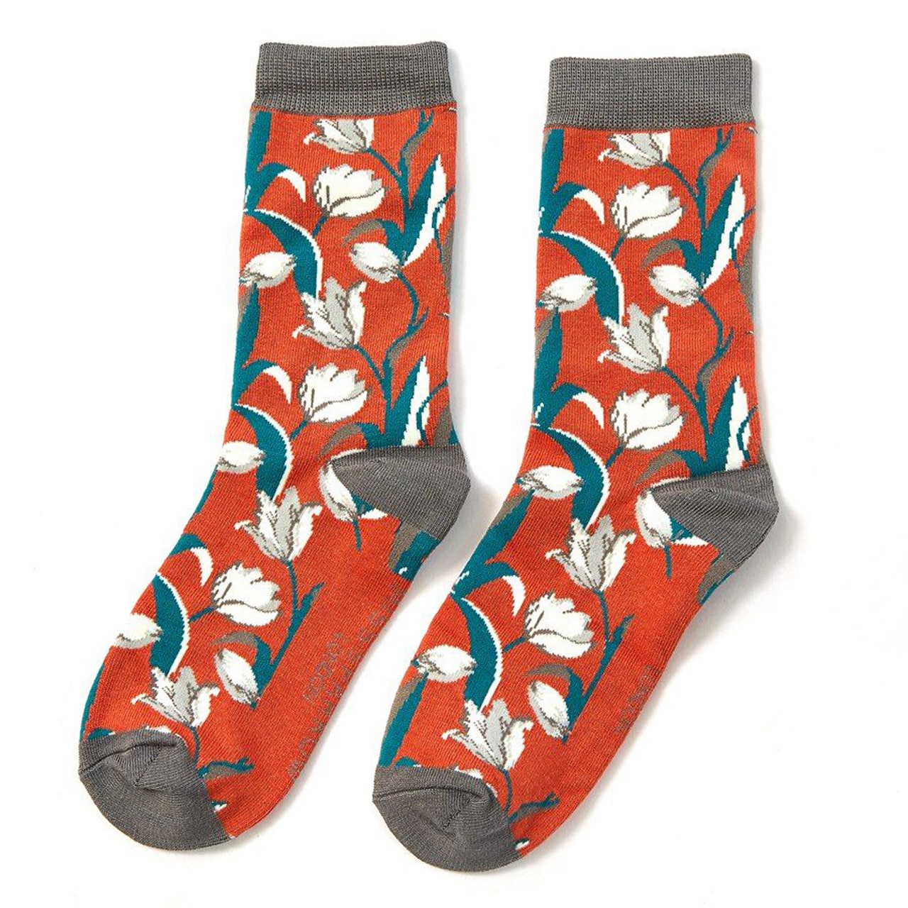 Miss Sparrow Socken Tulpen 3er Set Rot