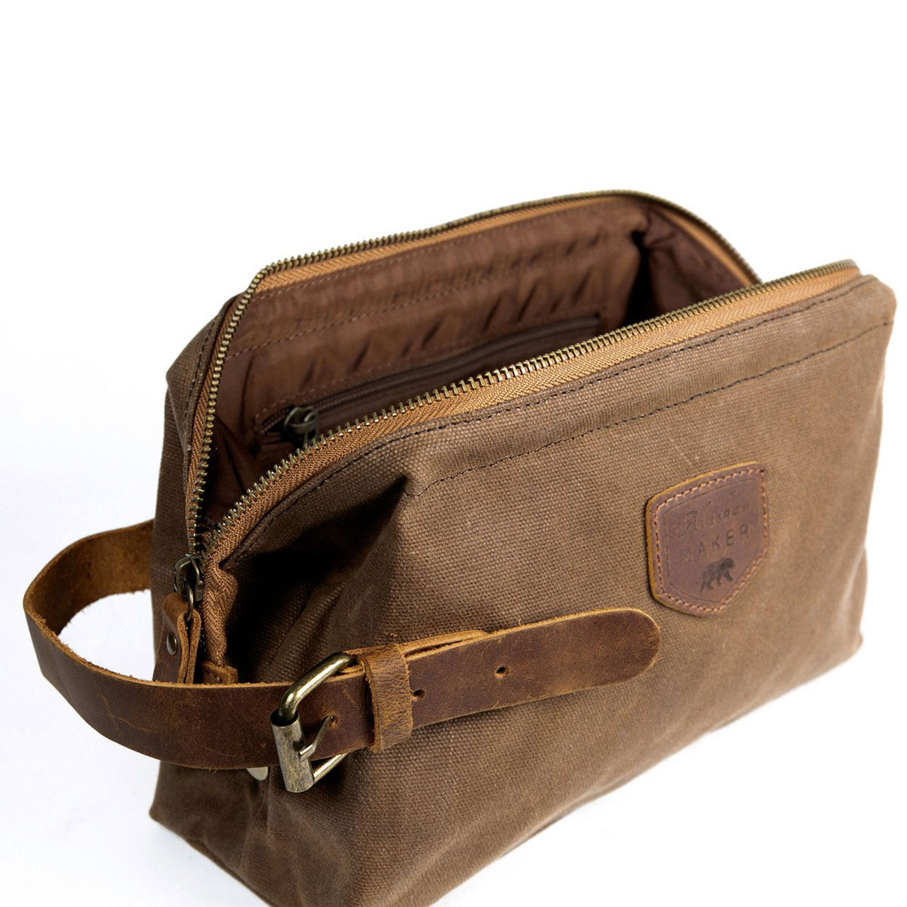 Alaskan Maker Necessaire K2 havana offen