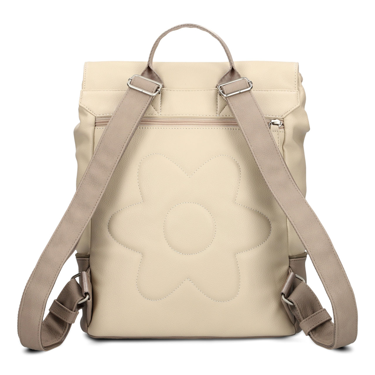 ZWEI Rucksack Jana JR13 nubuk cappuccino back