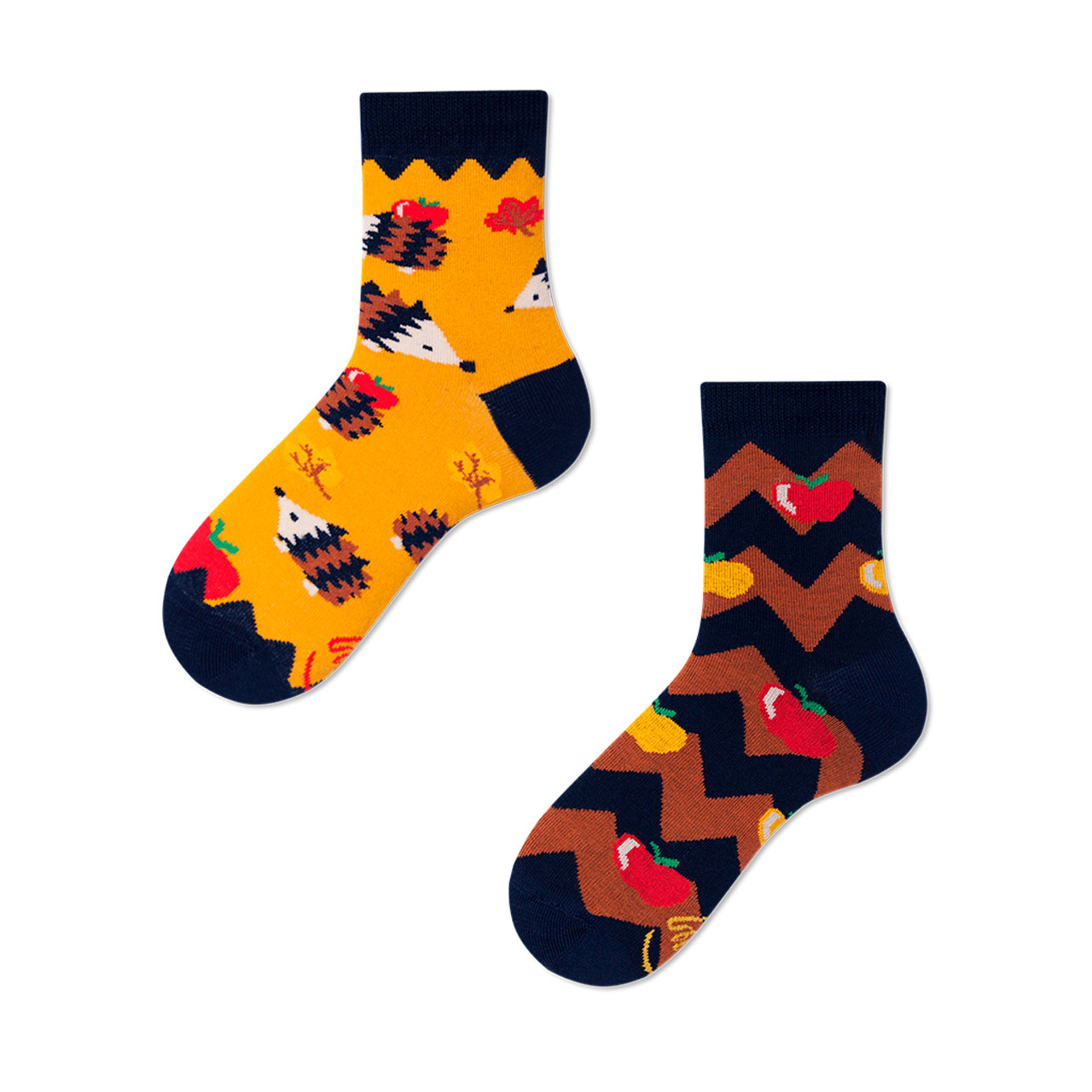 Many Mornings Kids Socken Apple Hedgehog