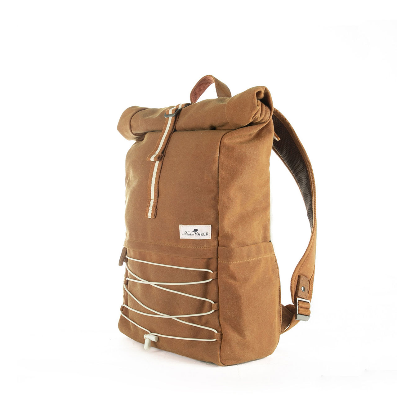 Alaskan Maker Rucksack Kenai mustard schraeg