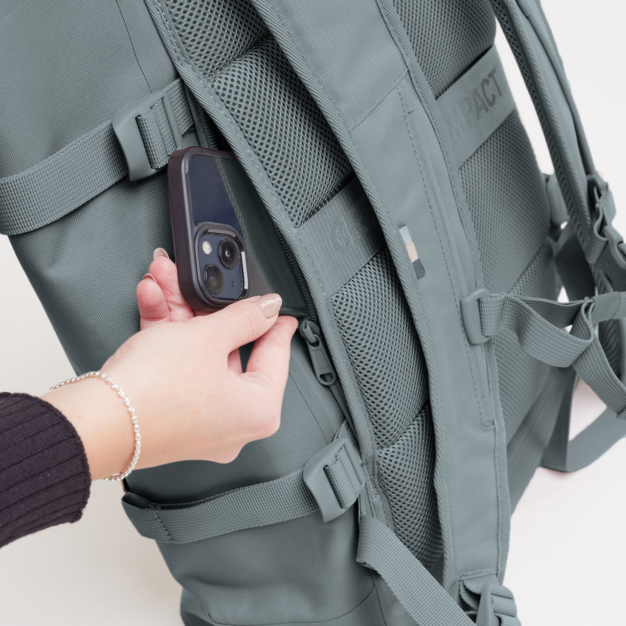 GOT BAG Rolltop 2.0 basalt mono Geheimfach