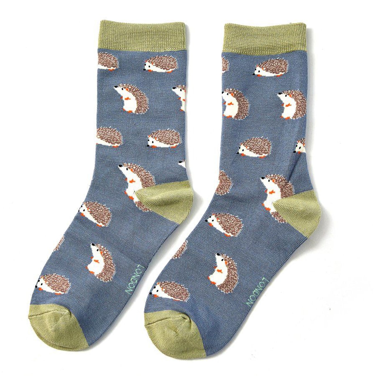 Miss Sparrow Socken Igel 3er Set blau