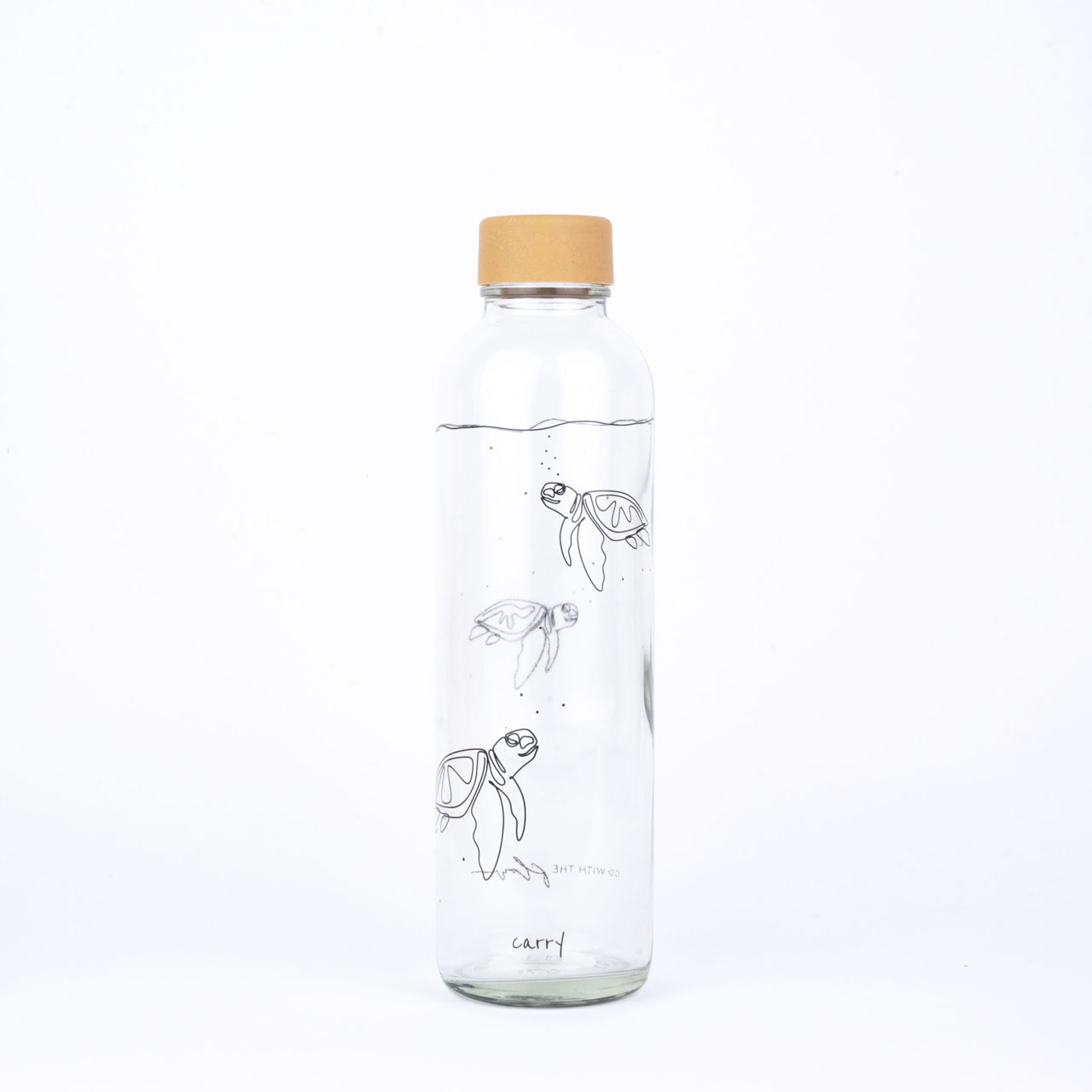 CARRY Flasche Go with the flow 0,7l front
