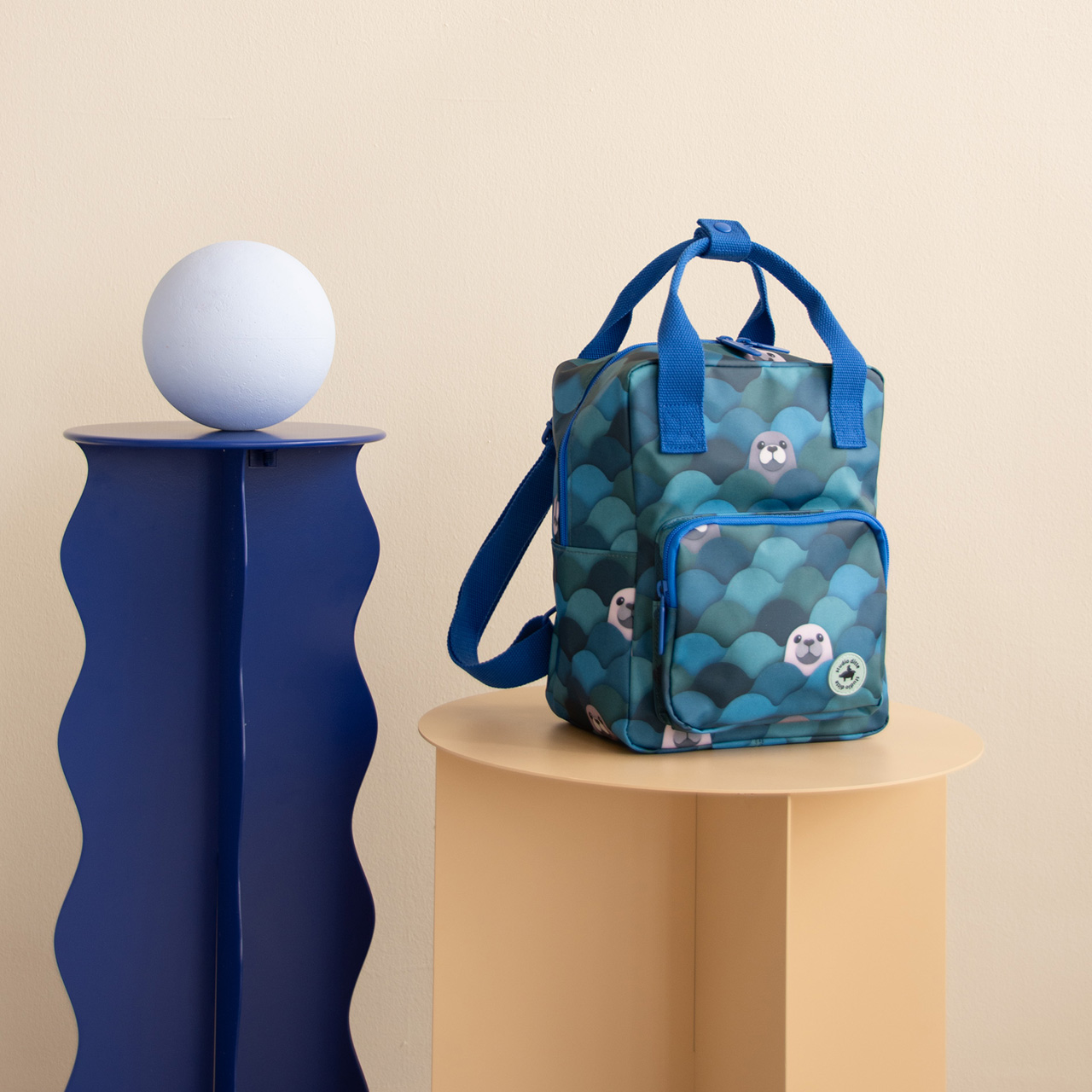 Studio Ditte Kinder-Rucksack Seehunde Szene