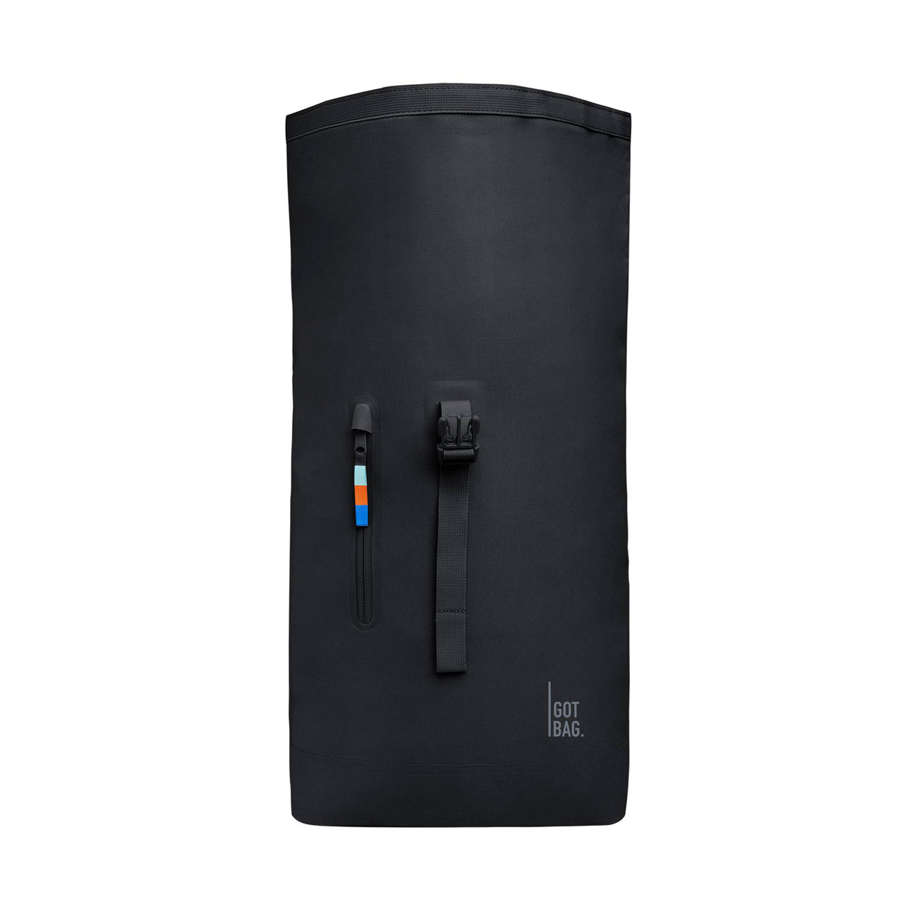 GOT BAG Rolltop lite 2.0 schwarz aufgerollt