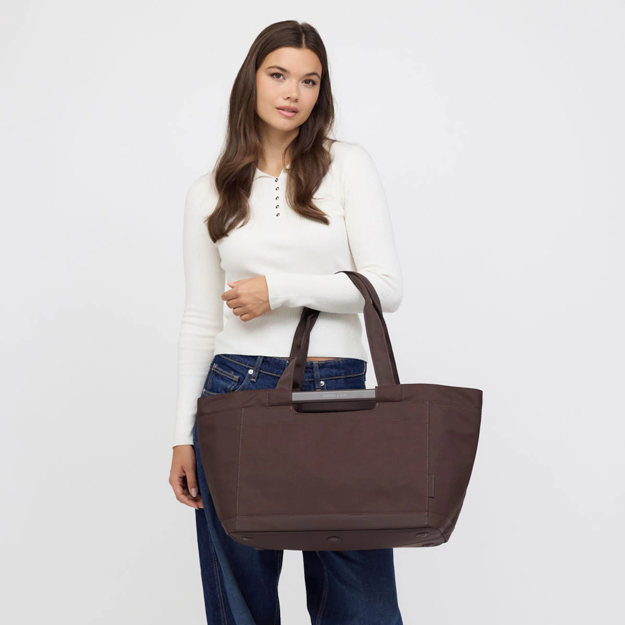 Kapten & Son Shopper Vaasa chocolate brown